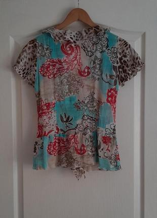 ✅ винтажная шелковая рубашка блуза 100% шелк escada sport винтаж 90-х2 фото