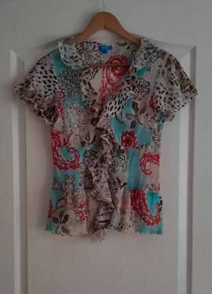 ✅ винтажная шелковая рубашка блуза 100% шелк escada sport винтаж 90-х3 фото