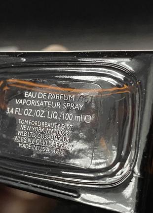 Tester tom ford tobacco vanille 100 мл original