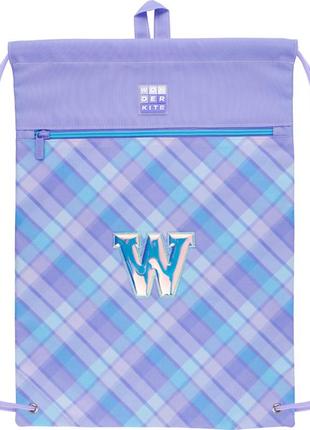 Школьный набор wonder kite "w check": рюкзак, пенал, сумка для обуви (set_wk22-724s-1)6 фото