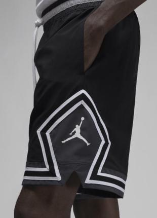 Оригинальные шорты air jordan dri-fit sport black dx1487-010