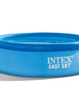 Надувной наливной бассейн easy set 305х61 см, intex (28116)