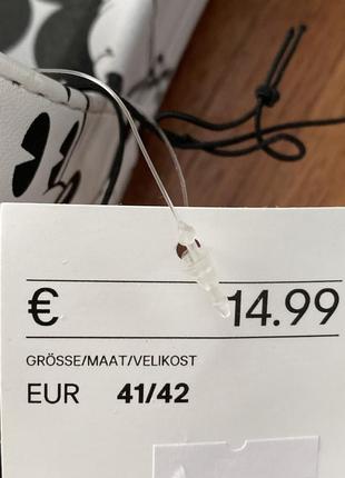 Нові легкі літні шльопанці шльопки h&m disney швеція 🇸🇪