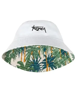 Шляпа панама двусторонняя реверсионная летняя два цвета большой размер