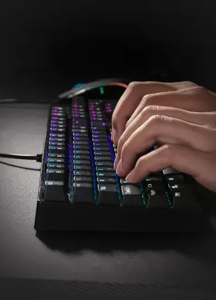 Ігрова клавіатура механічна reddragon k582 surara rgb