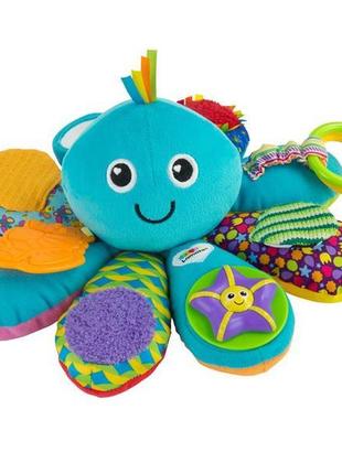 Мягкая игрушка lamaze осьминог с прорезывателем (l27206)