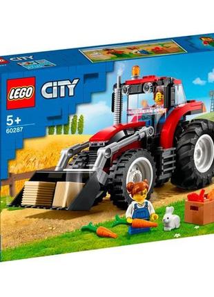 Конструктор lego city great vehicles трактор 148 деталей (60287)