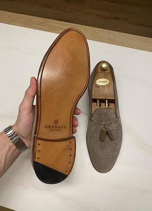 Туфли тассел-лоферы grenson 44,5-45 английская8 фото