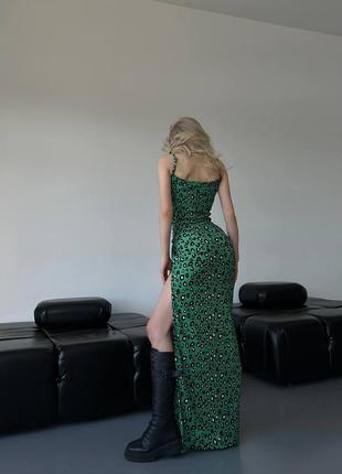 Сукня спокуслива принт лео3 фото