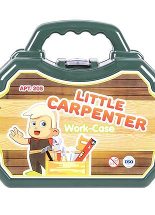 Дитячий набір інструментів "столяр" у валізі, тм оріон (205)2 фото