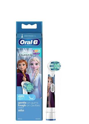 Змінна насадка для дитячої електричної зубної щітки oral-b stages frozen eb10 (1 шт.) 01164