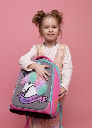 Рюкзак школьный каркасный yes s-89 unicorn2 фото