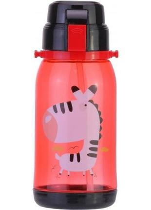 Пляшка для води cool for school zebra 650 мл чорна (о61300)