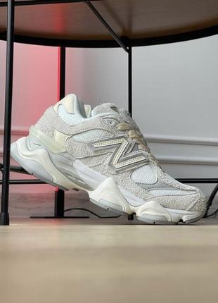 Нью беленс кросівки new balance 9060 quartz grey team cream sea salt