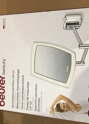 Косметичне дзеркало з підсвічуванням beurer bs 89