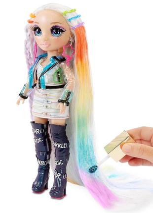 Лялька rainbow high - стильна зачіска (з аксесуарами) 5693295 фото