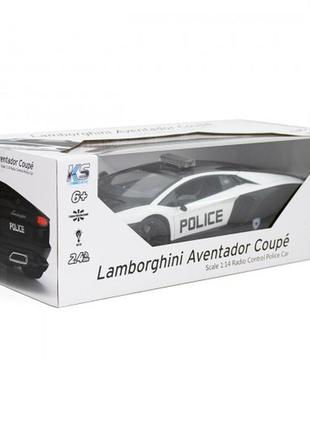 Автомобиль ks drive на р/у - lamborghini aventador police (114glpcwb)8 фото