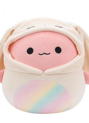 М'яка іграшка squishmallows- аксолотль арчі (30 cm, у одязі) sqer00930