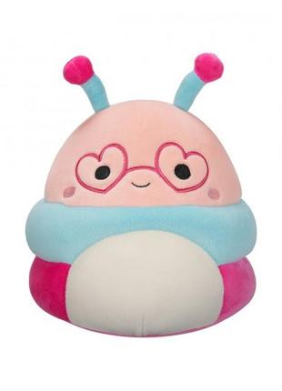 Мягкая игрушка squishmallows – гусеница гриффит (13 cm) sqva00805