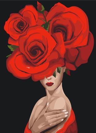 Картина за номерами королева троянд