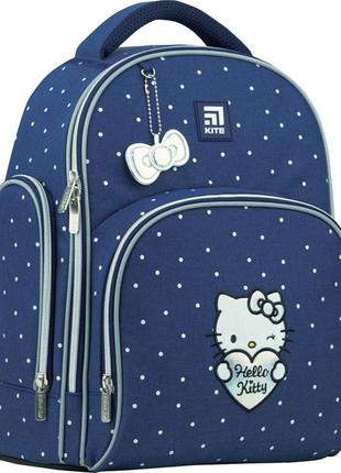 Рюкзак шкільний напівкаркасний education "hello kitty", kite (hk22-706s)