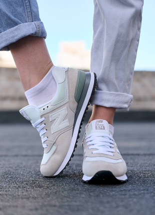 New balance 574 light beige