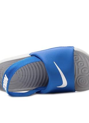 Тапочки дитячі nike kawa slide bt (bv1094-400)4 фото