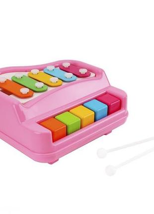 Музыкальная игрушка "ксилофон - фортепиано", тм технок (7907)