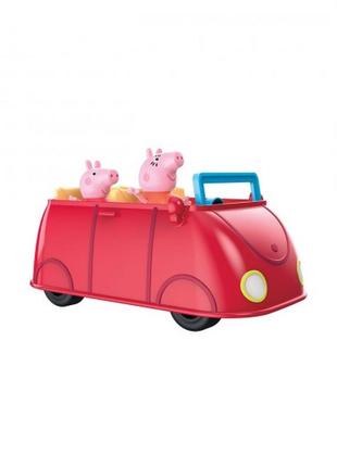 Игровой набор peppa - машина семьи пеппы (2 фигурки, звук) f2184