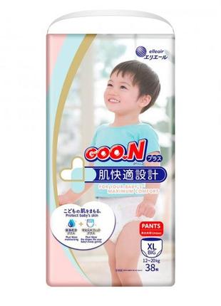 Трусики-подгузники goo.n plus для детей (xl, 12-20 кг, 38 шт) 21000633