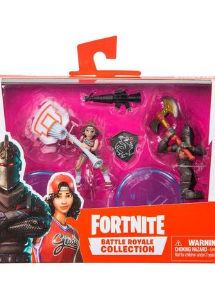 Набор игровых фигурок fortnite – баскетбольная душа и черный рыцарь (63531)