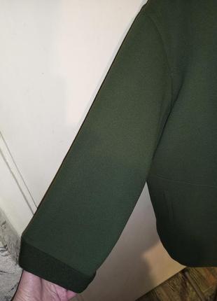 Italy,вовняний 95%-стрейч,піджак-жакет без підкладки,з кишенями,бохо,великого розміру,італия6 фото