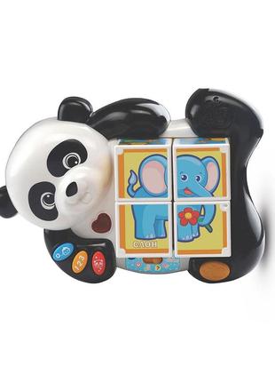 Розвиваюча іграшка-пазл - панда та друзі (озвуч. рос. мова) 80-193426