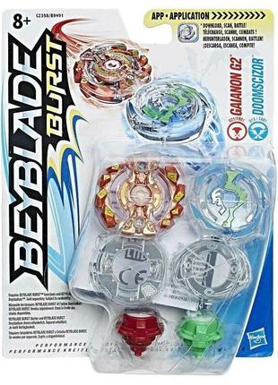 Дзига beyblade gaianon g2/doomscizor (5010993391455)