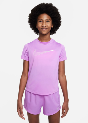 Спортивна футболка nike girls nk dri-fit one ss top gx — s (128-137 см)