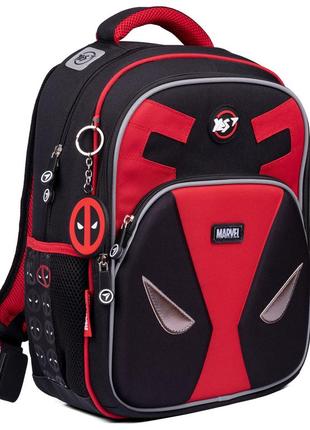 Рюкзак шкільний напівкаркасний yes s-40 marvel deadpool