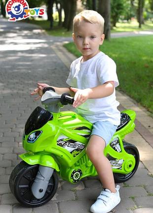 Дитячий мотоцикл каталка, тм технок (6443)5 фото