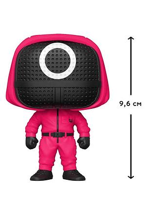 Игровая фигурка funko pop! серии "игра в кальмара" - красный солдат в маске (64799 нтв)