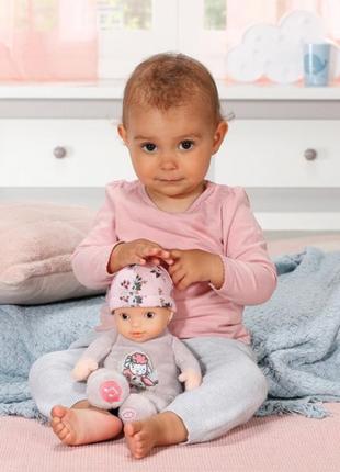 Интерактивная кукла baby annabell серии for babies – соня (706442)9 фото