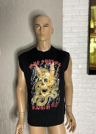 Футболка майка who shot ya, l