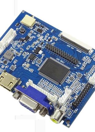 Универсальный контроллер скалер монитора pcb800099 rtd2662 av hdmi vga