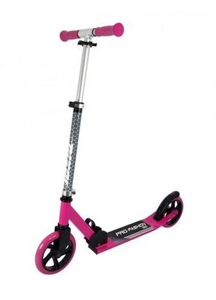 Скутер серии - pro-fashion 180 (алюмин., 2 колеса, груз. до 100 kg, розовый) na01081-p
