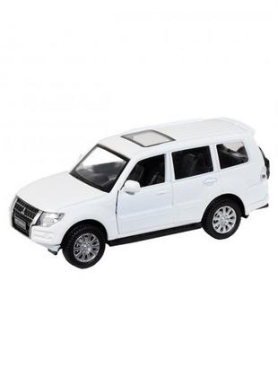 Автомодель - mitsubishi pajero 4wd turbo (білий) 250283