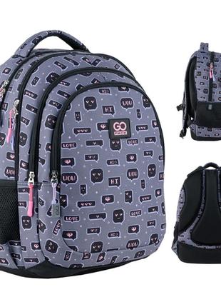 Шкільний рюкзак education teens, gopack (go24-162m-6)