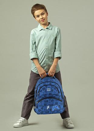 М'який рюкзак шкільний education "and win", gopack (go24-175m-7)2 фото