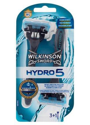 Мужские одноразовые станки wilkinson hydro 5 (3+1 free)  01613