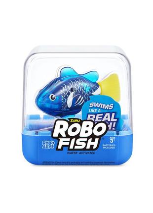 Интерактивная игрушка robo alive s3 – роборыбка (синяя) 7191-4