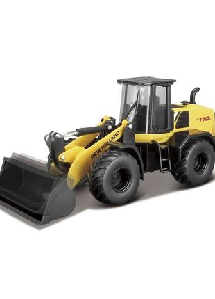 Автомодель серії construction - екскаватор new holland w170d (18-32083)