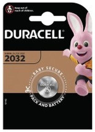 Батарейка duracell 2032 dsn (cr2032, dl2032)