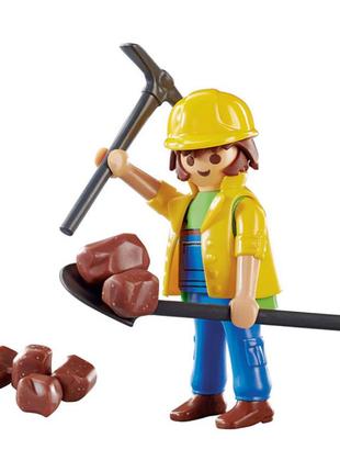 Конструктор playmobil playmo-friends "будівельник", 10 деталей (70560)